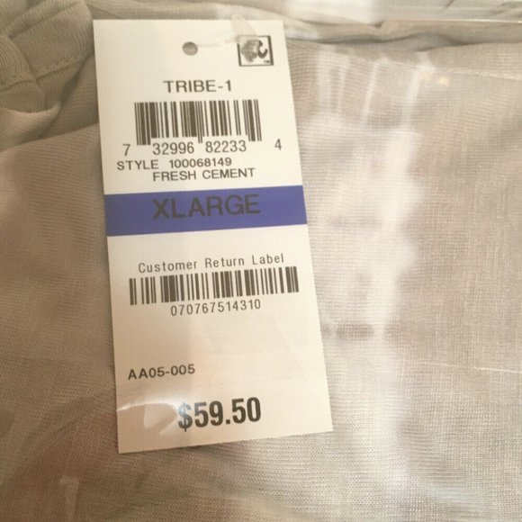 INC International Concepts Tie Dye Top V-Neck Silver Sequin Tank Gray XL NEW - Picture 6 of 6